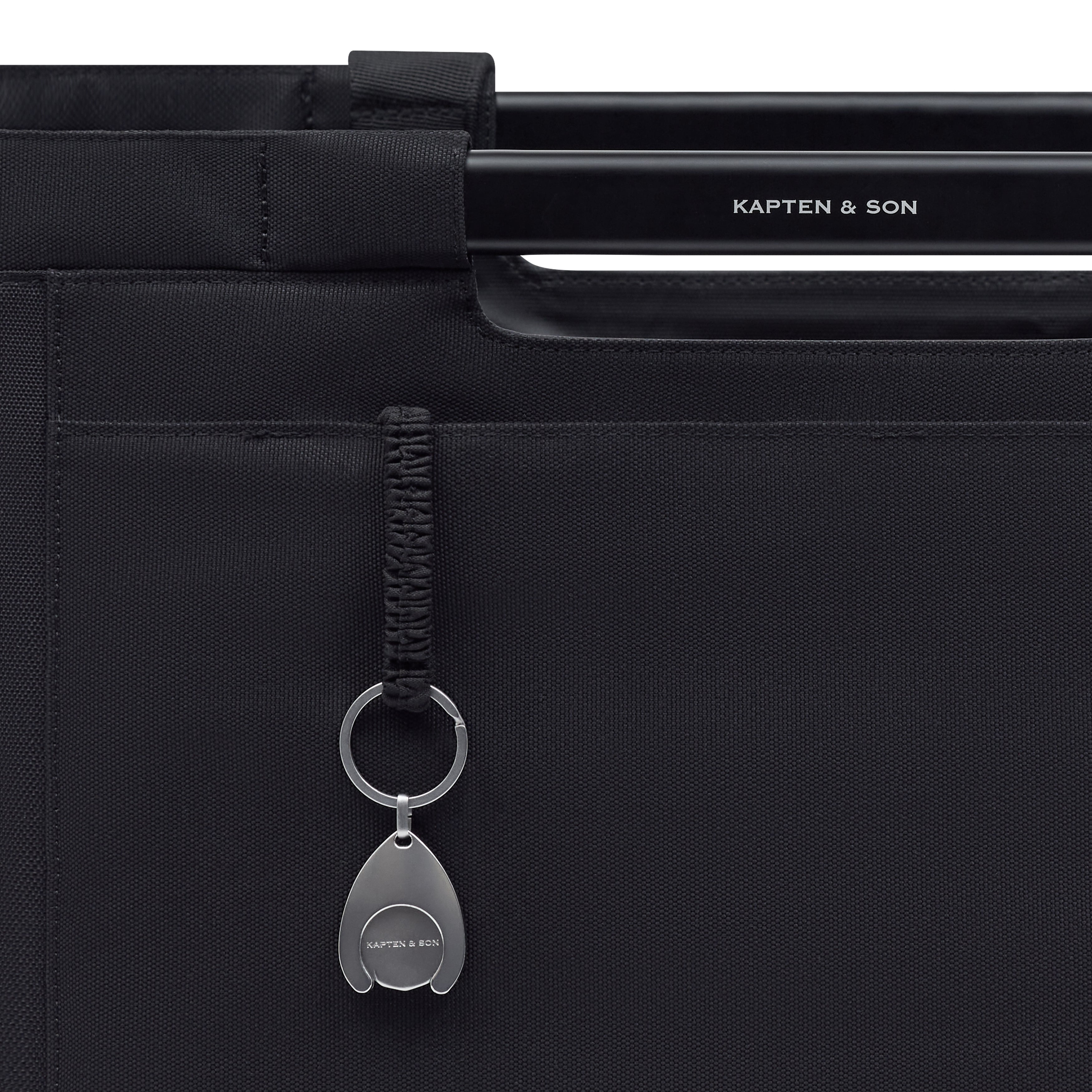 Vaasa Shopping Basket All Black