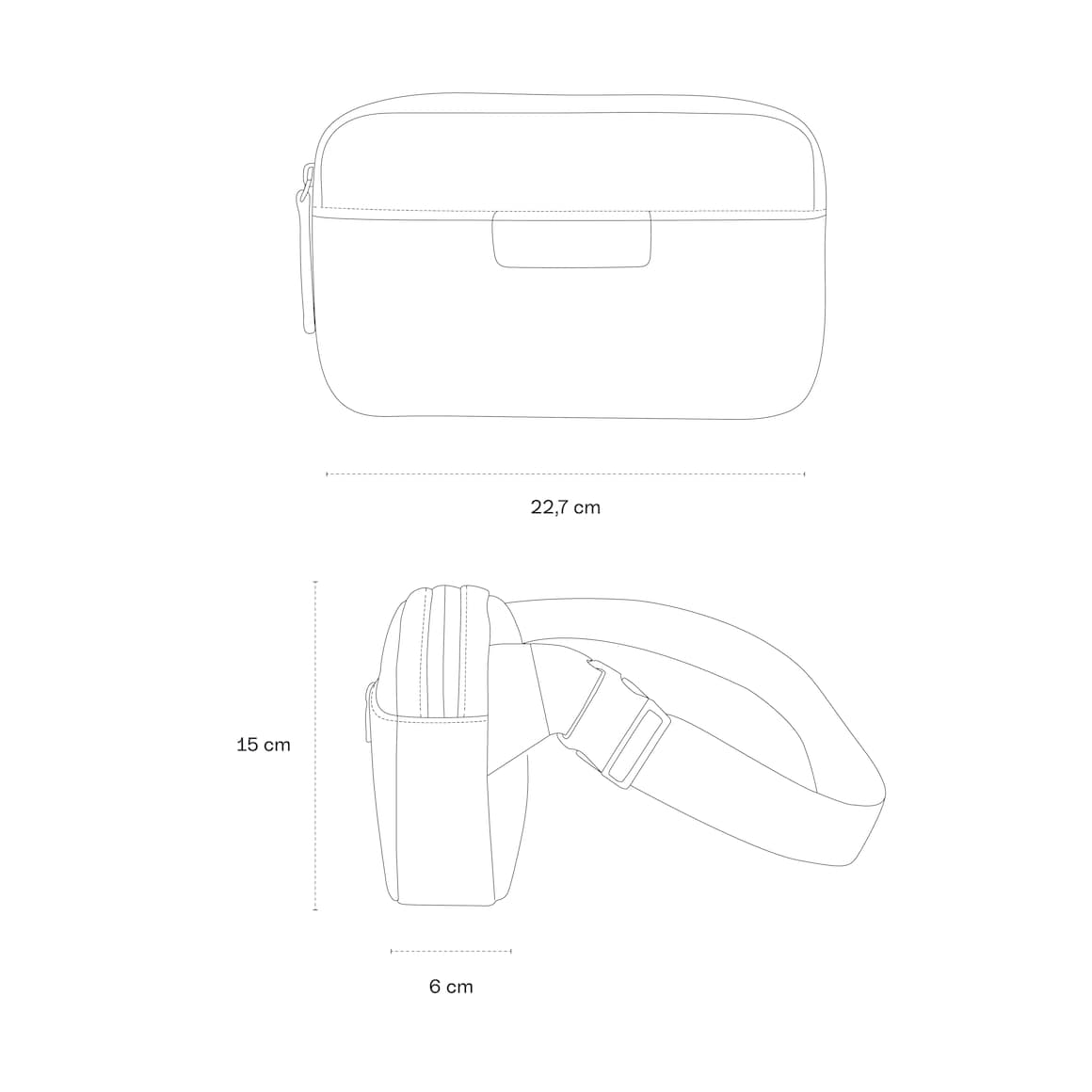 Bergen Pro Crossbody Sandstone