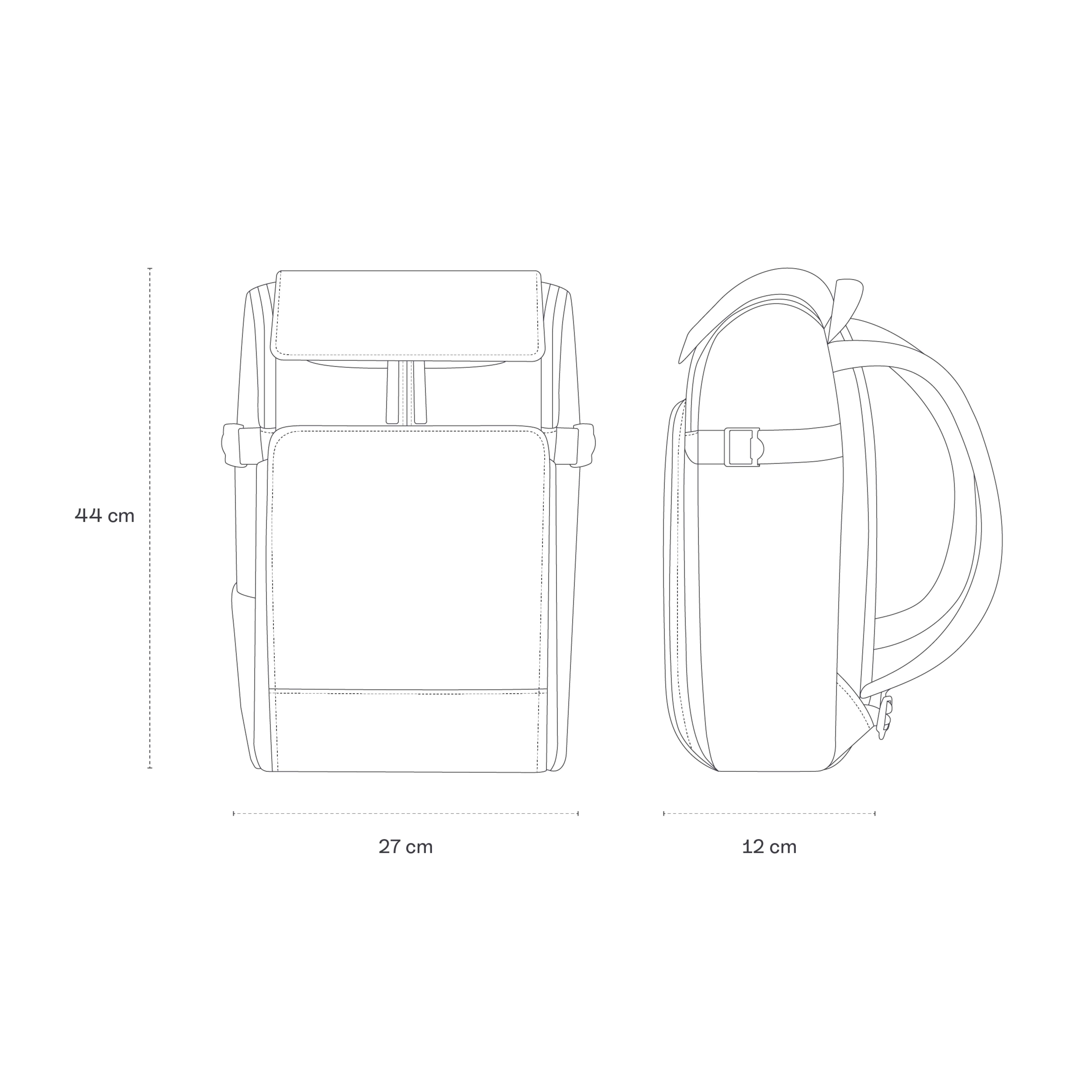 Bali Medium All Black by Mariefeandjakesnow