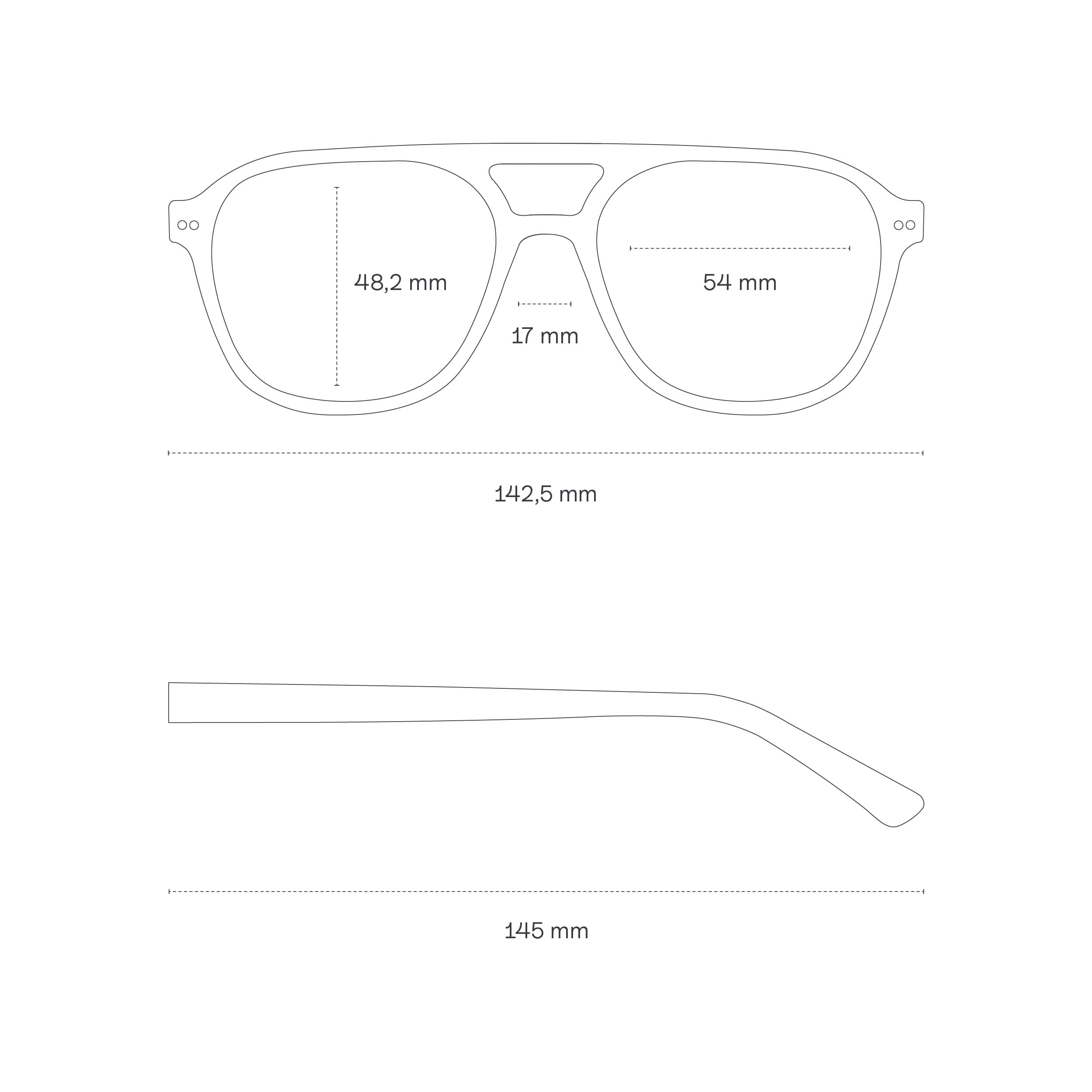 Zurich Oversize Maple Tortoise Grey
