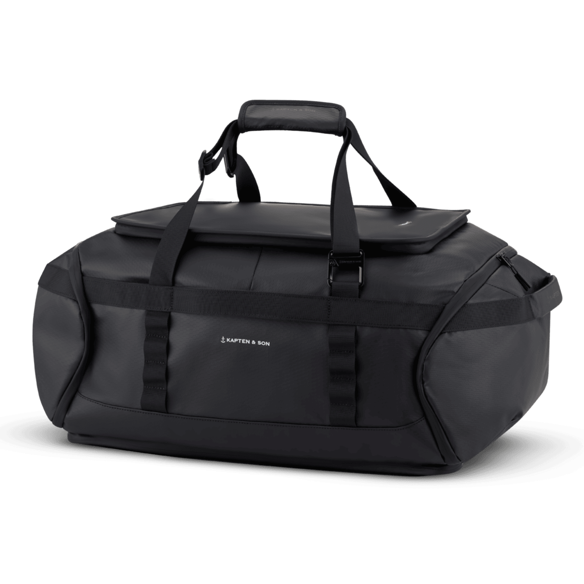 Lisbon Duffle Backpack All Black (S/M/L)
