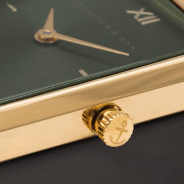 Grace Gold Green Woven Steel