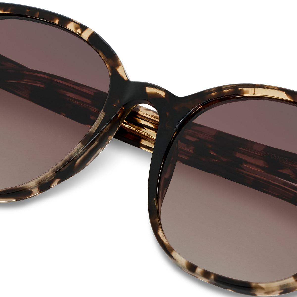 Nairobi Small Crystal Tortoise Brown