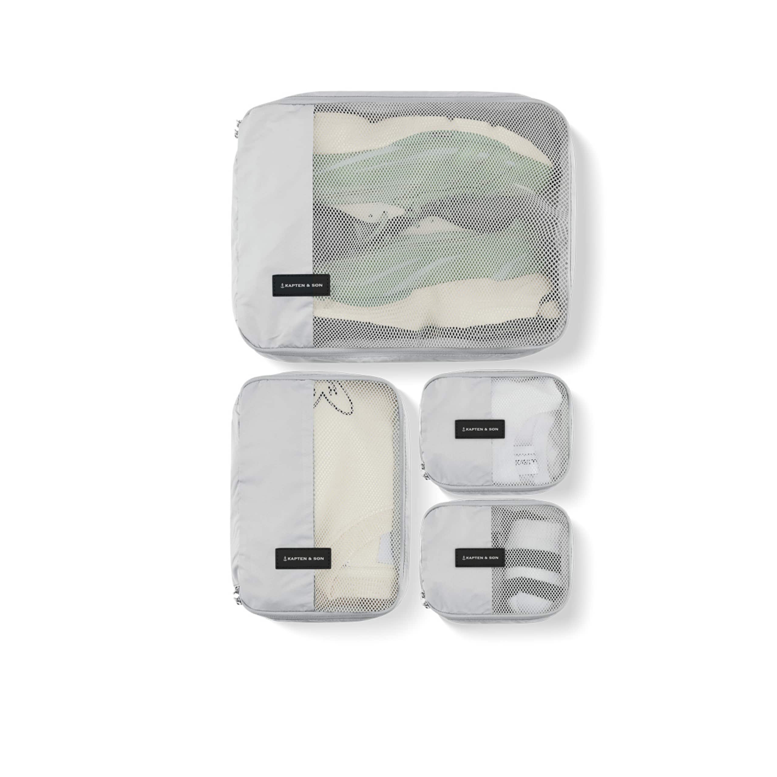Packing Cubes Set Small All Black