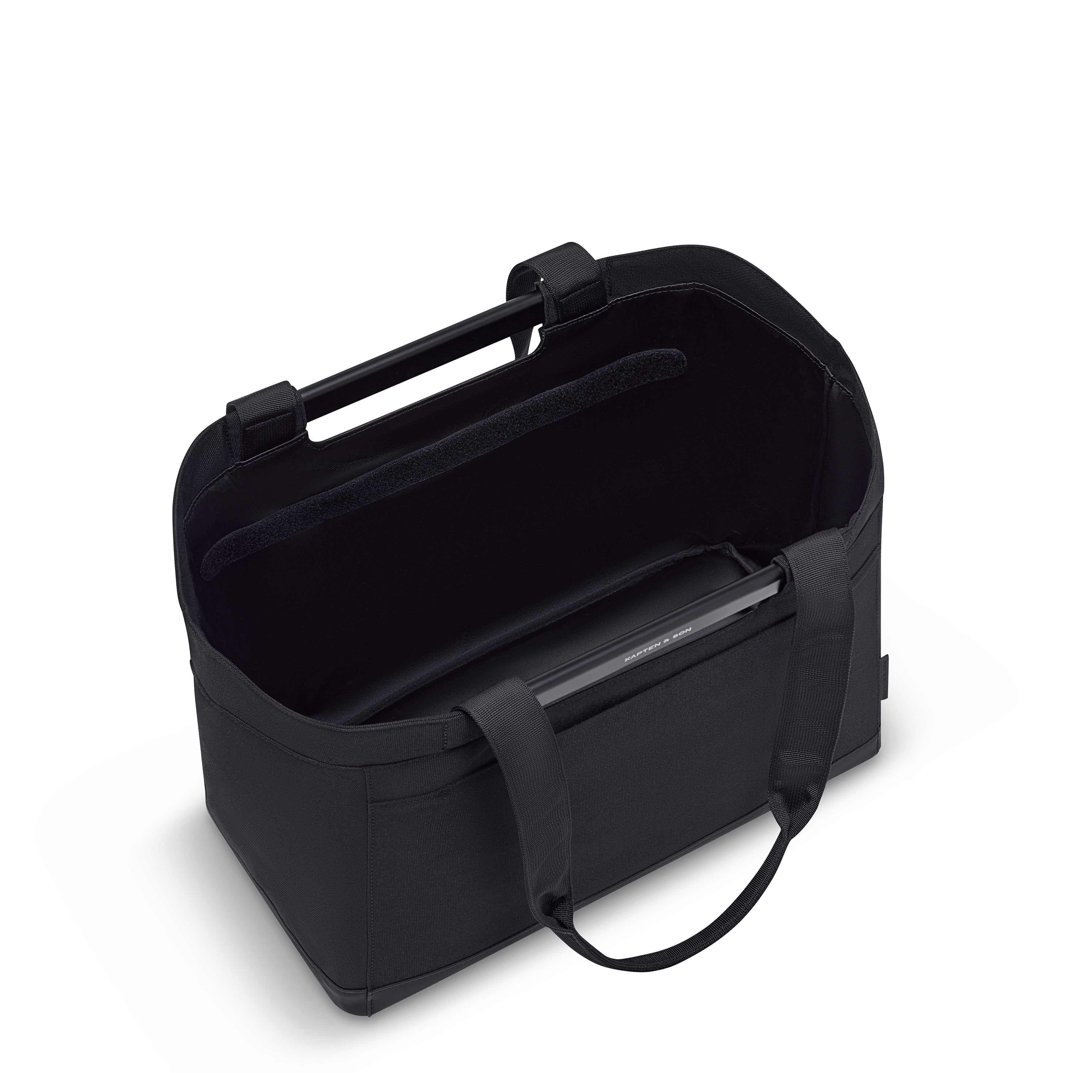 Vaasa Shopping Basket All Black