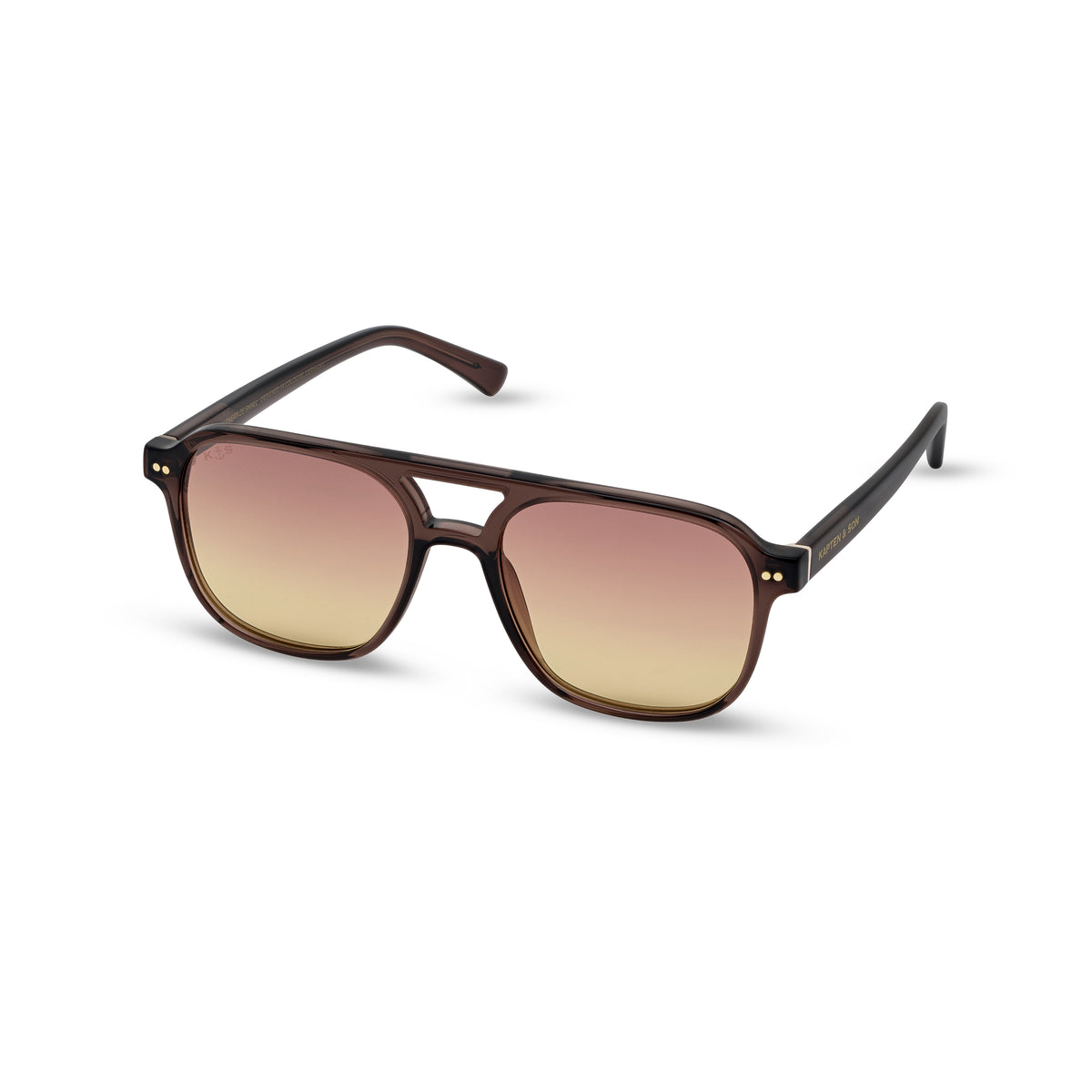 Zurich Oversize Small Mocha Gradient Brown