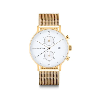 Chrono Small Gold Mesh