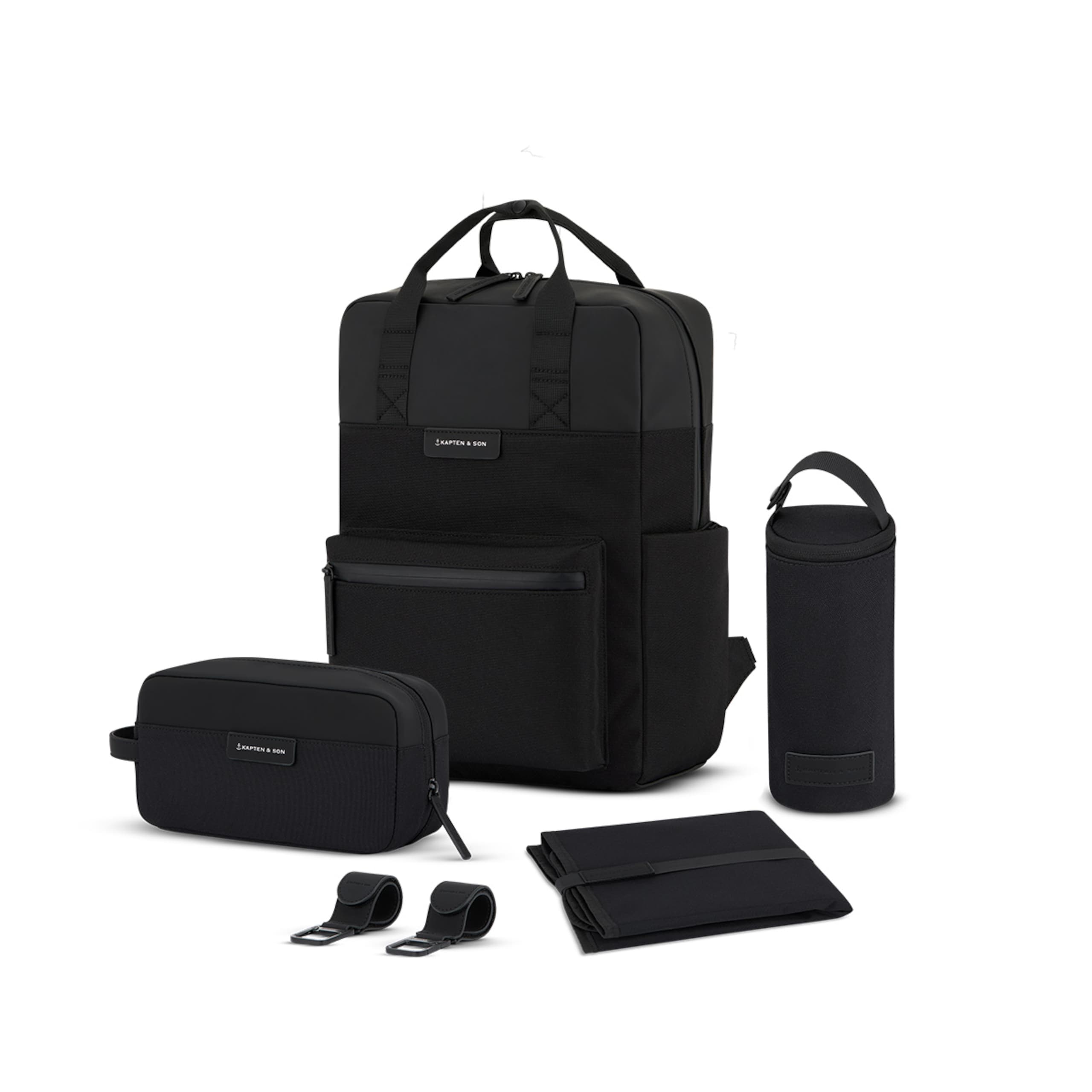 Bergen PRO Diaper Backpack All Black
