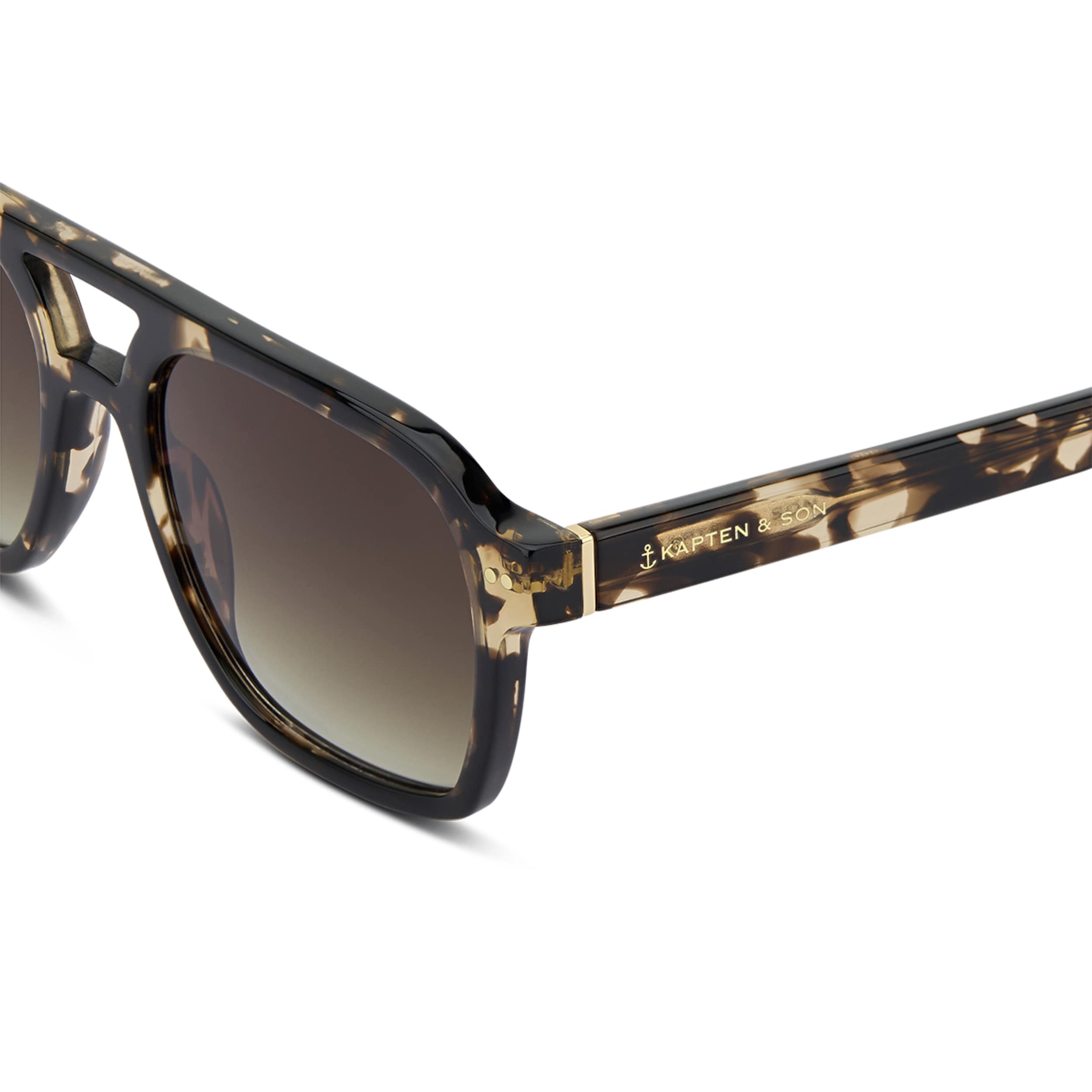 Zurich Edge Crystal Tortoise Brown