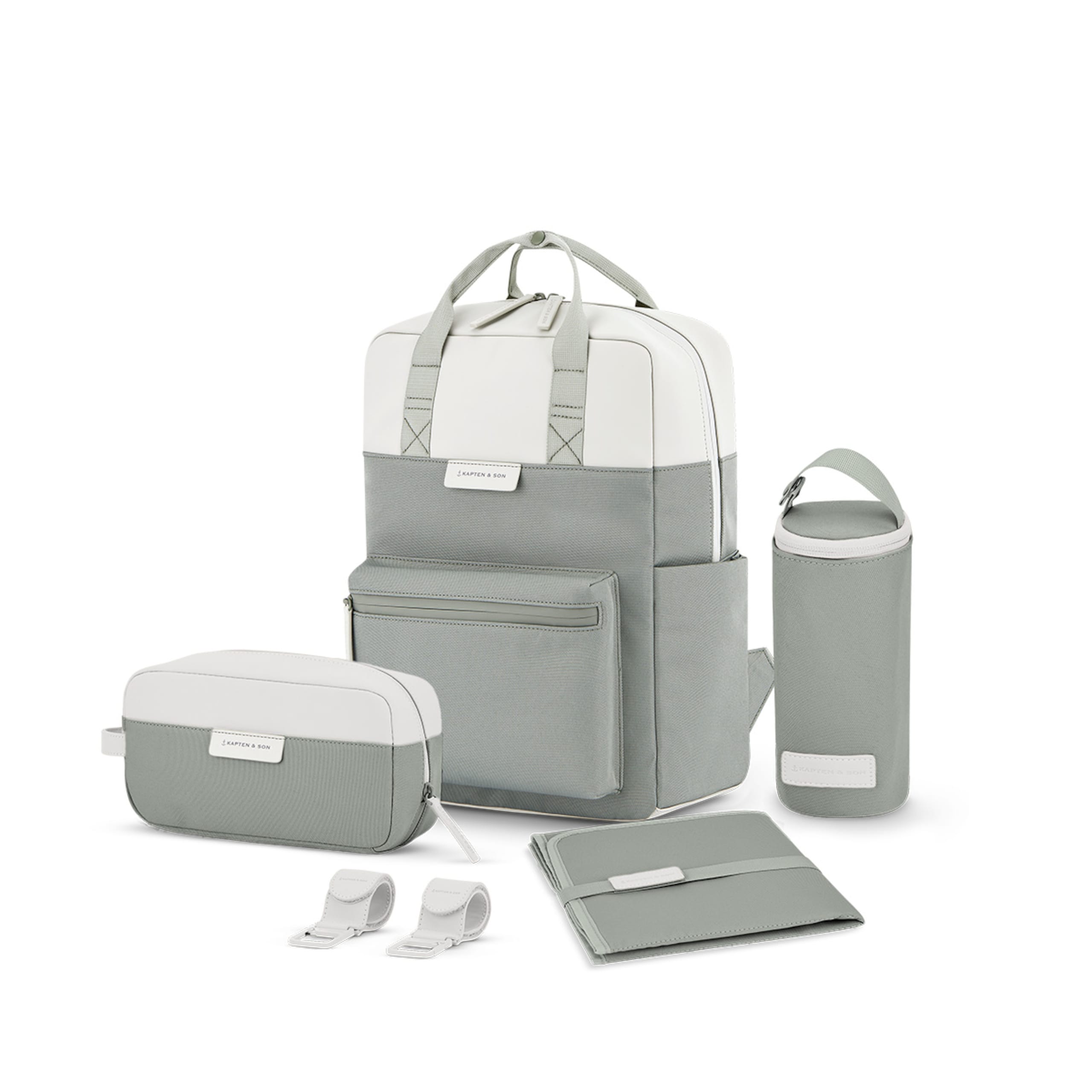 Bergen PRO Diaper Backpack Muted Sage