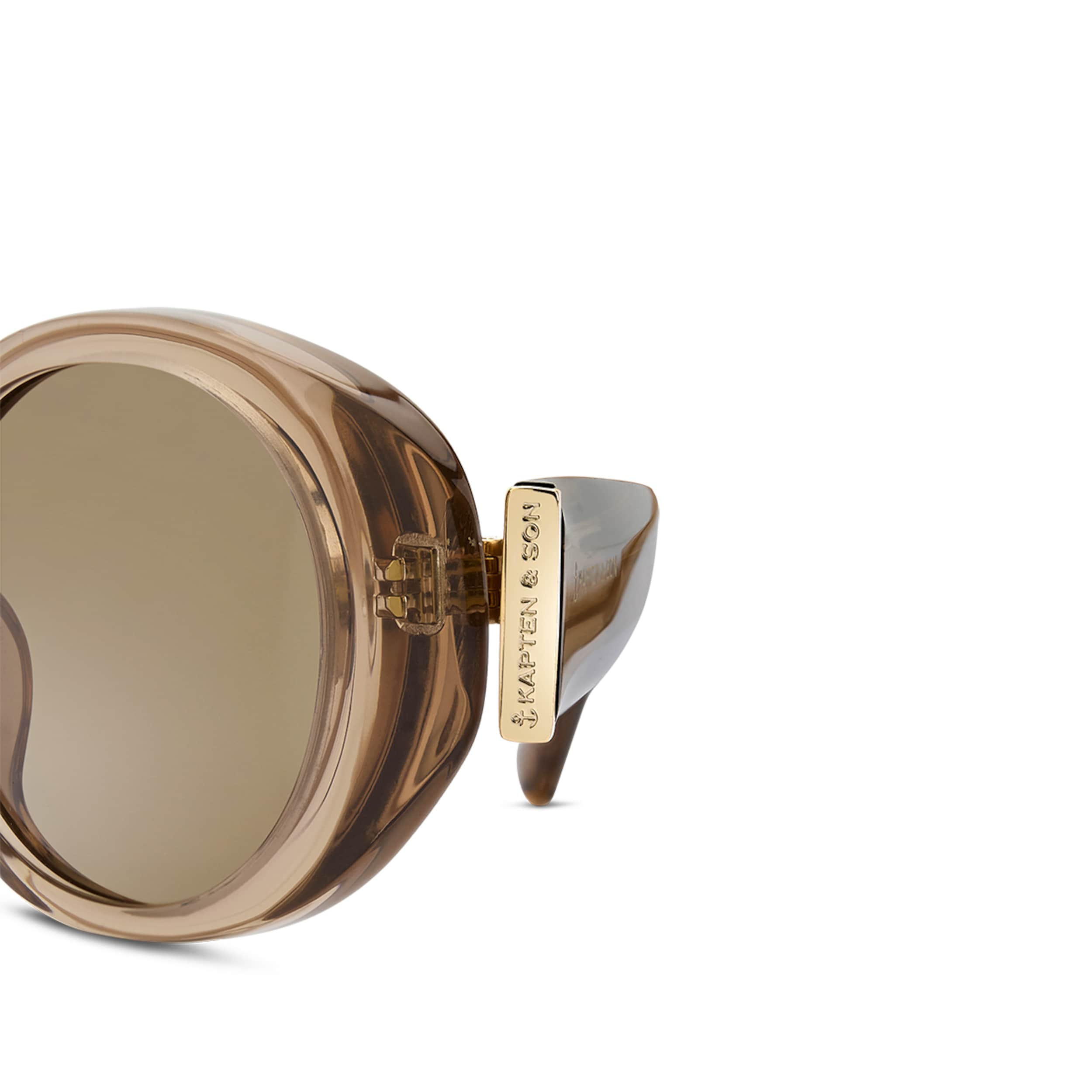 Milan Transparent Hazel Light Brown