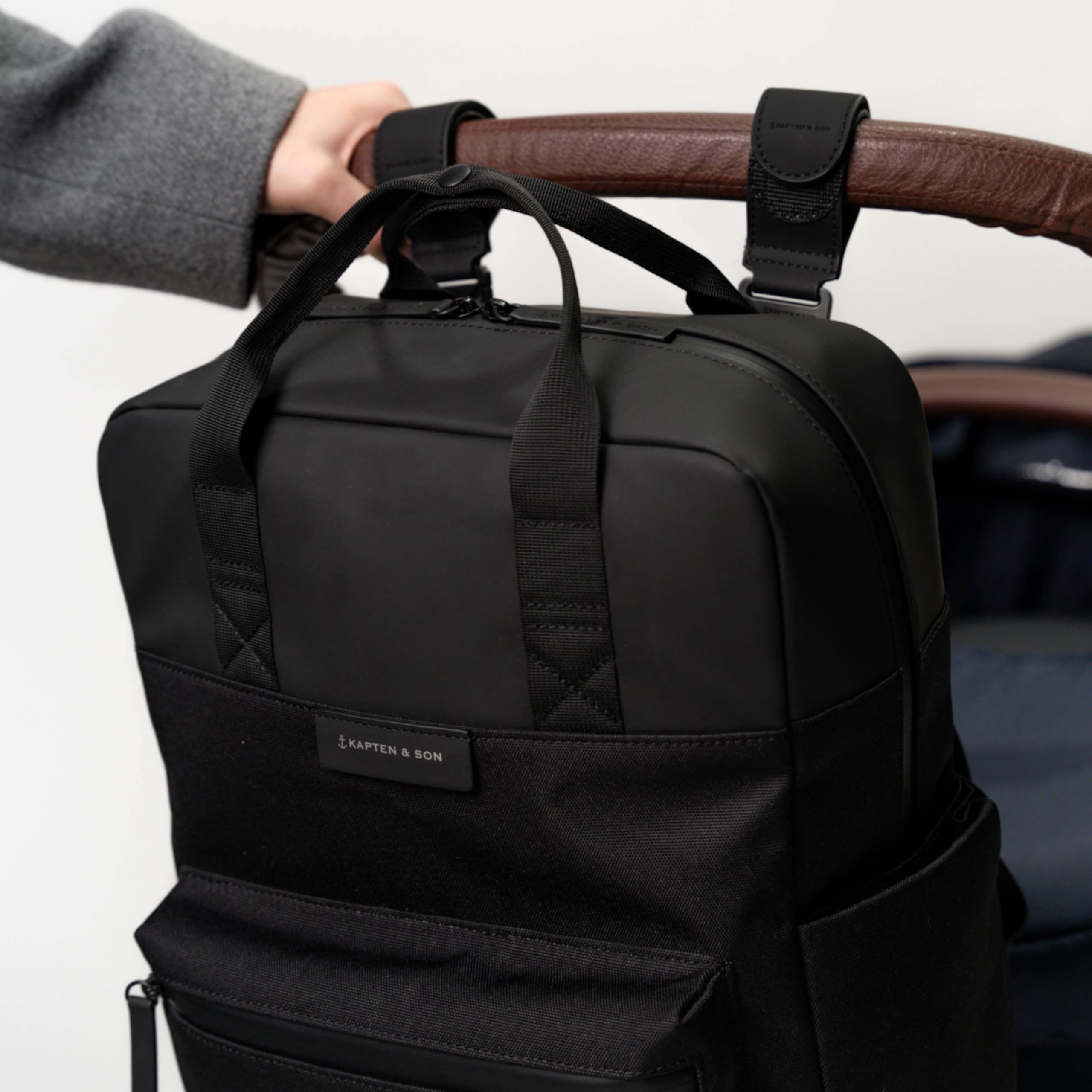 Bergen PRO Diaper Backpack All Black