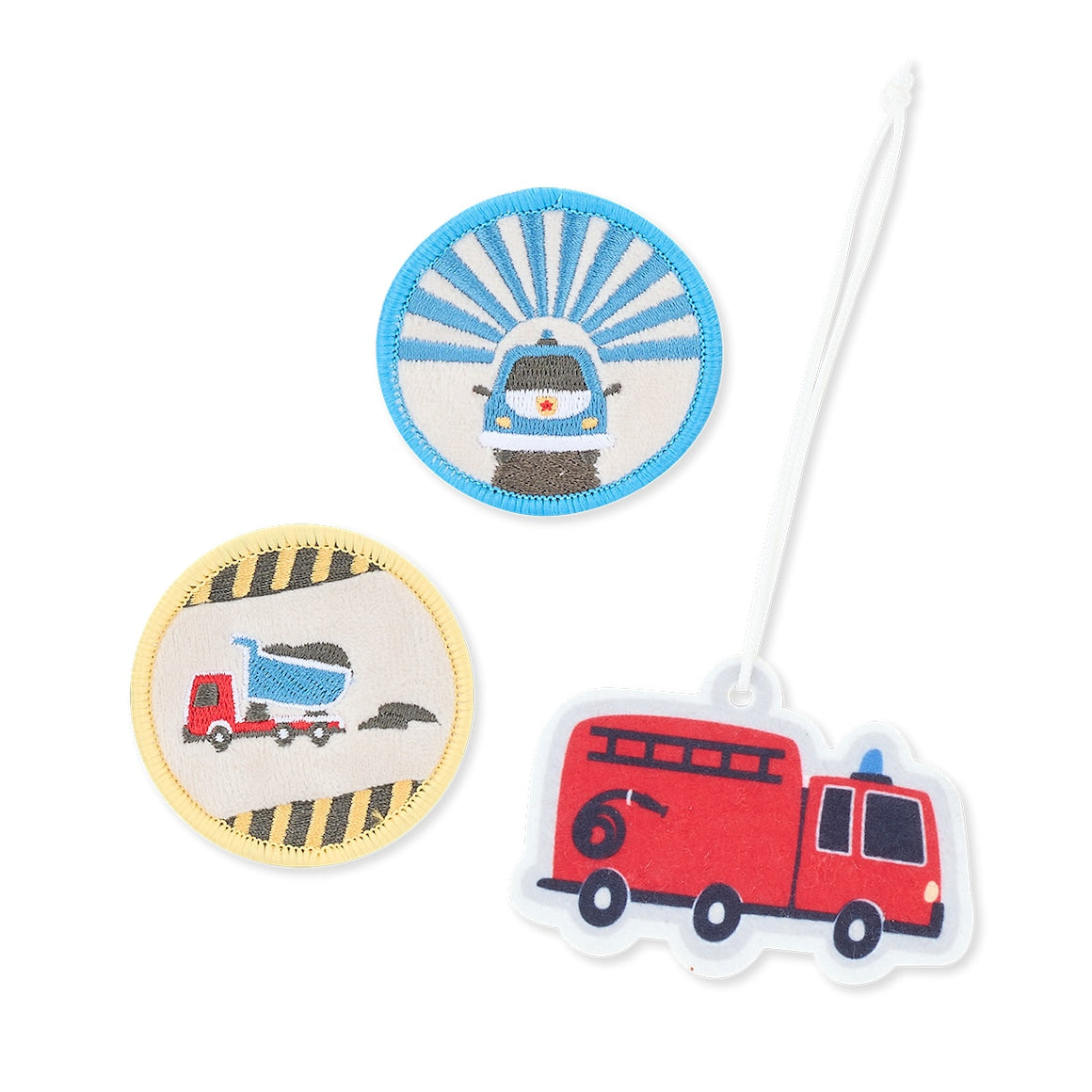Car Patches Set Kids Backpack