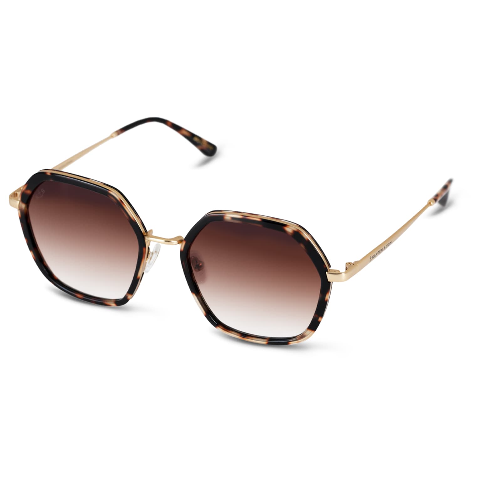 Amsterdam Edge Umber Tortoise Brown Sunglasses - Kapten & Son - South Africa