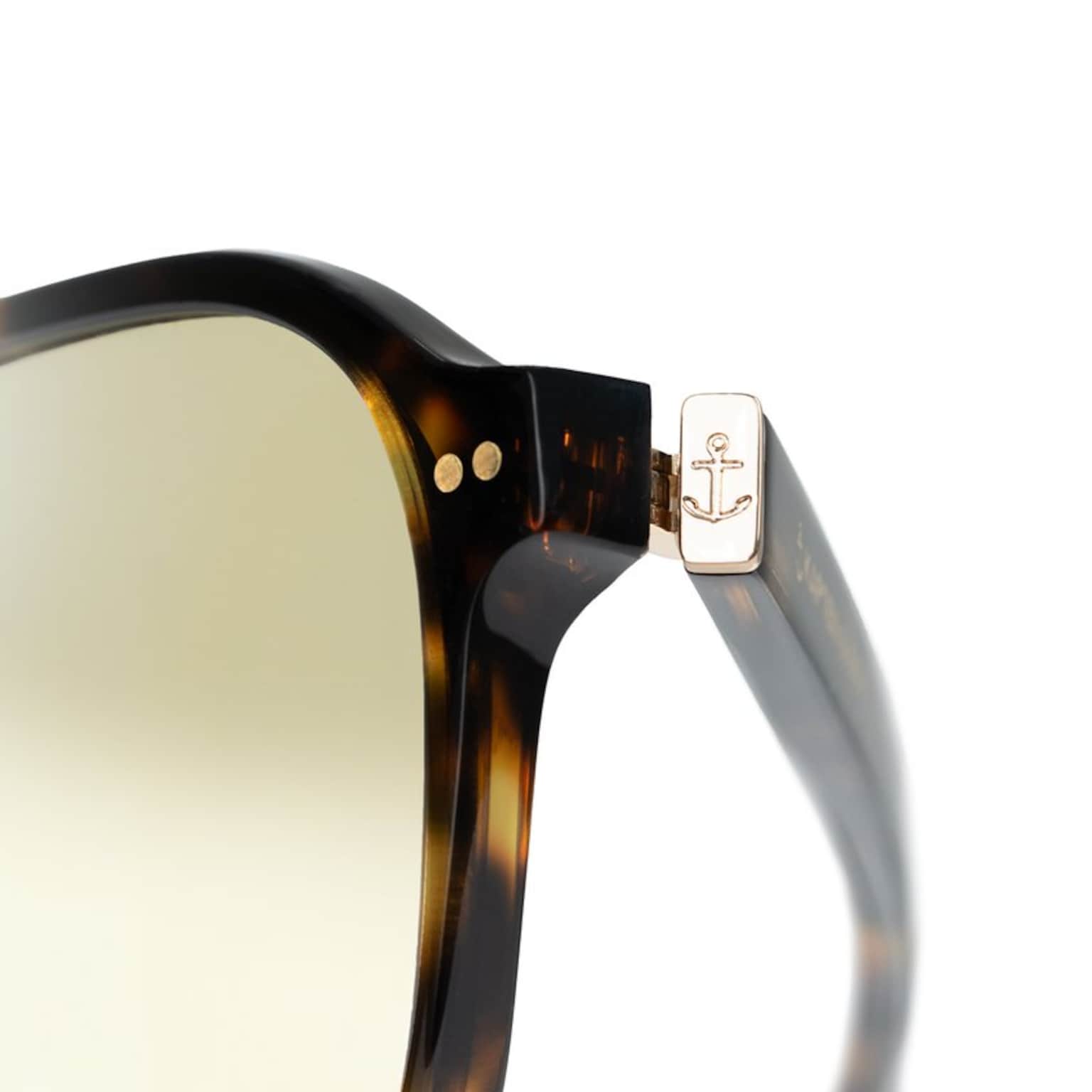 Zurich Oversize Dark Tortoise Green