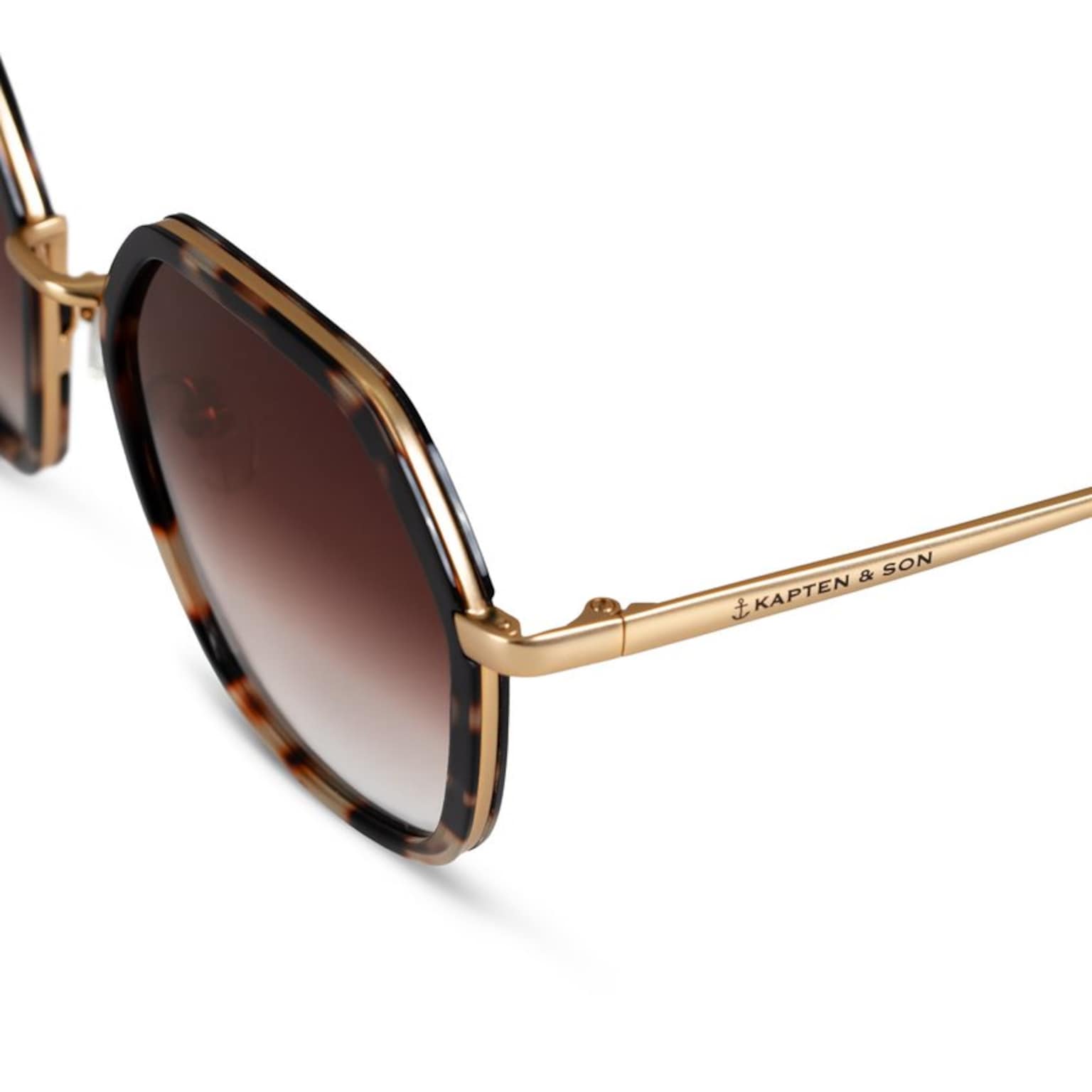 Amsterdam Edge Umber Tortoise Brown Sunglasses - Kapten & Son - South Africa