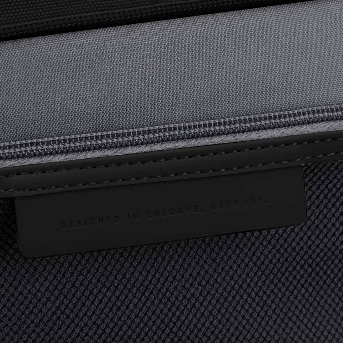 Aalborg All Black Backpack zip, Kapten and Son