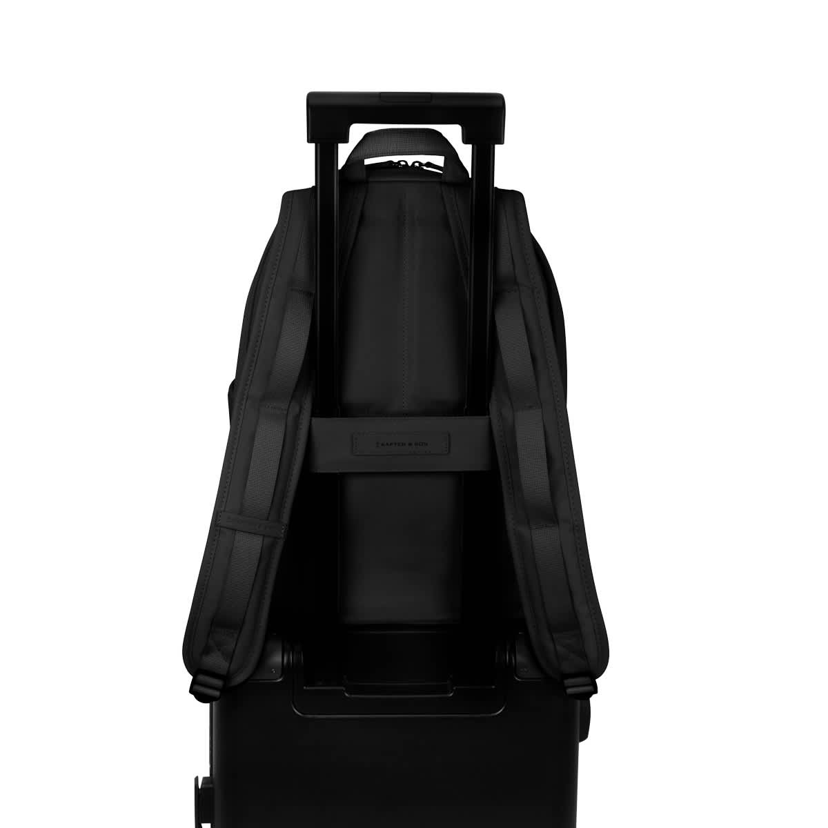 Aalborg All Black Backpack, Kapten and Son