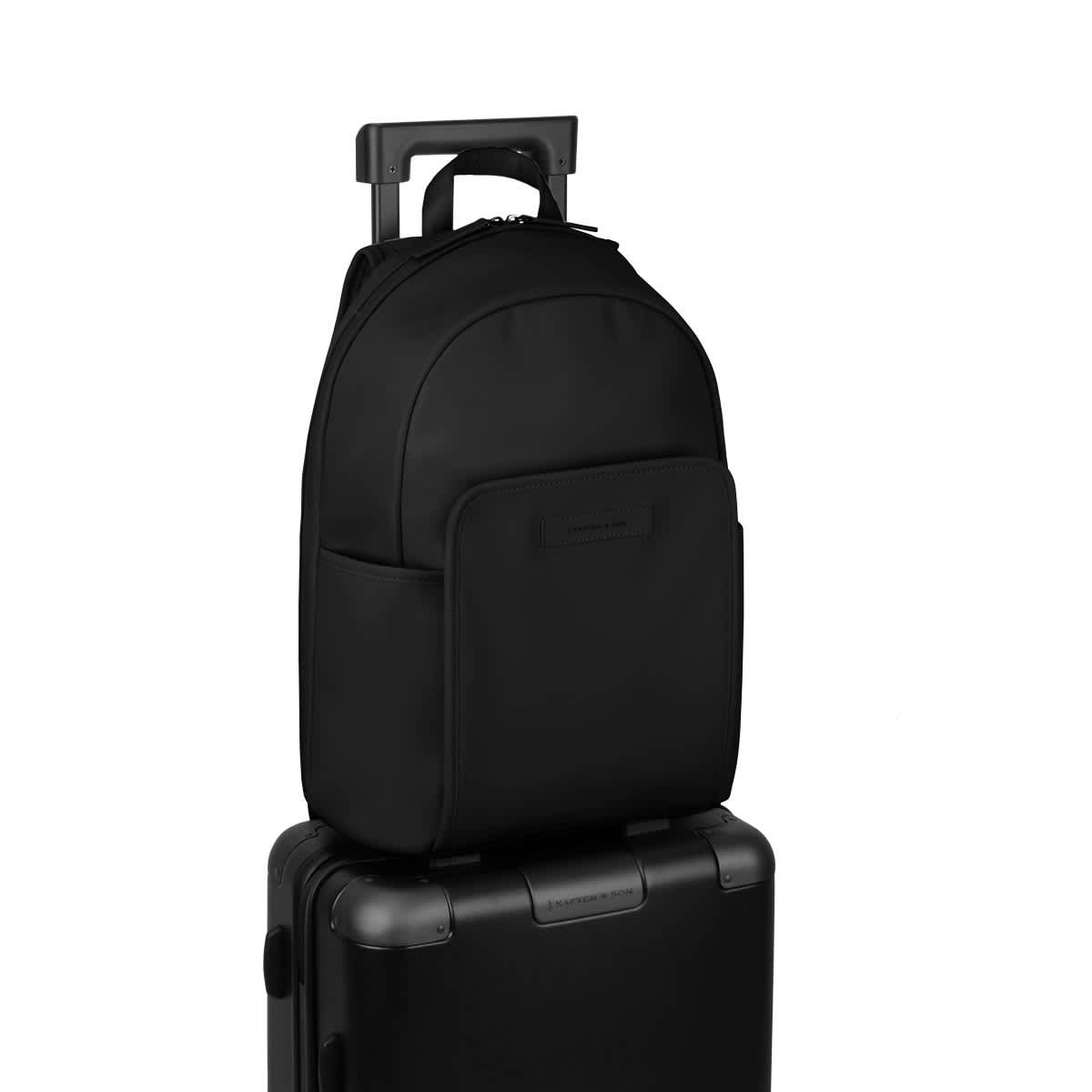 Aalborg All Black Backpack, Kapten and Son