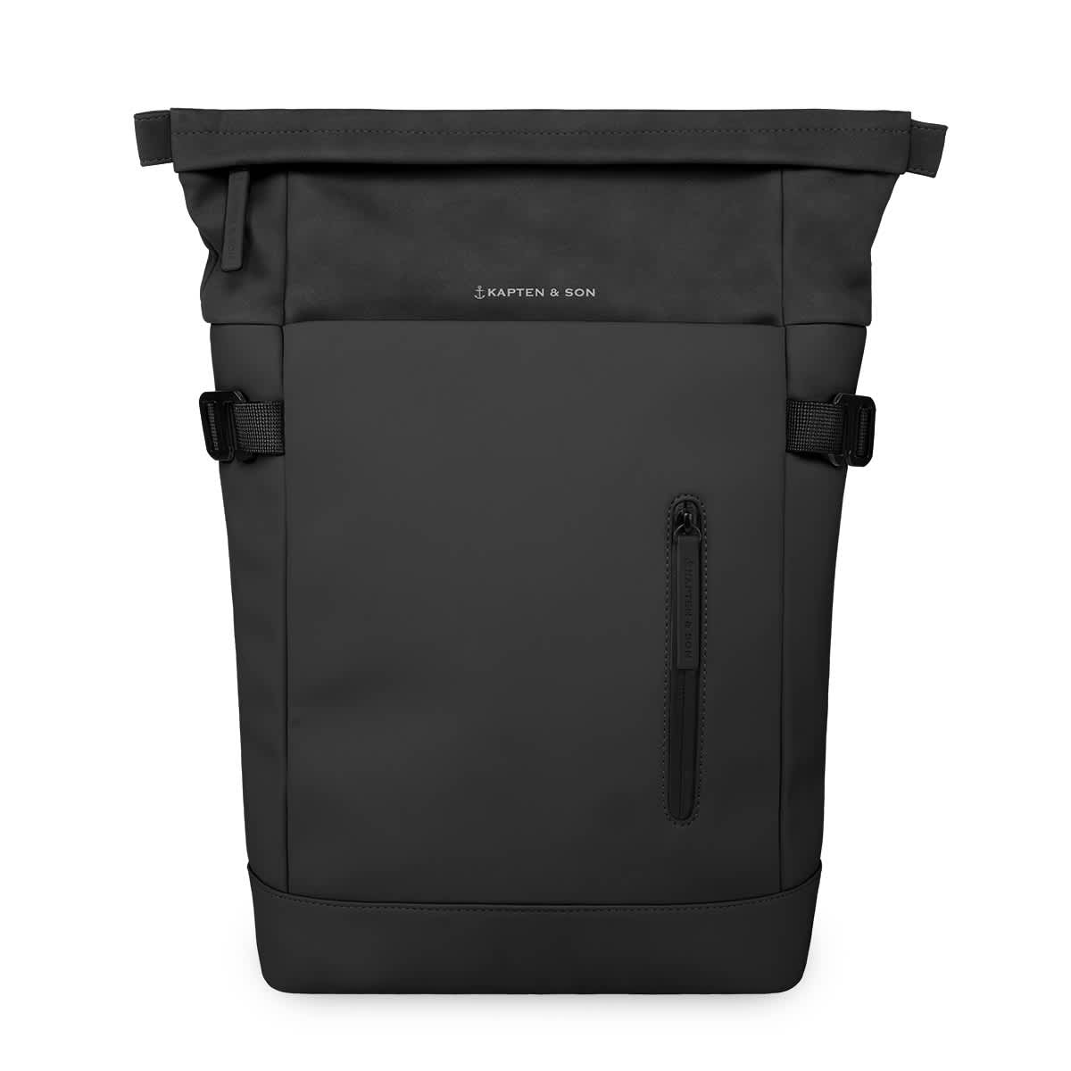 Aarhus All Black Backpack, Kapten and Son