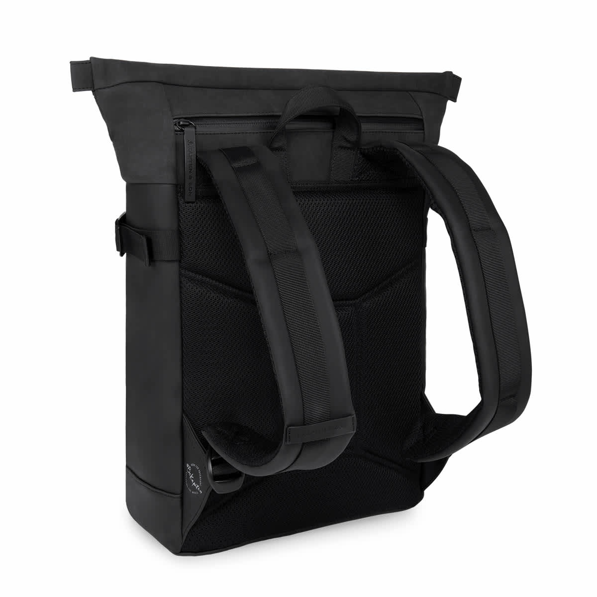 Aarhus All Black Backpack, Kapten and Son