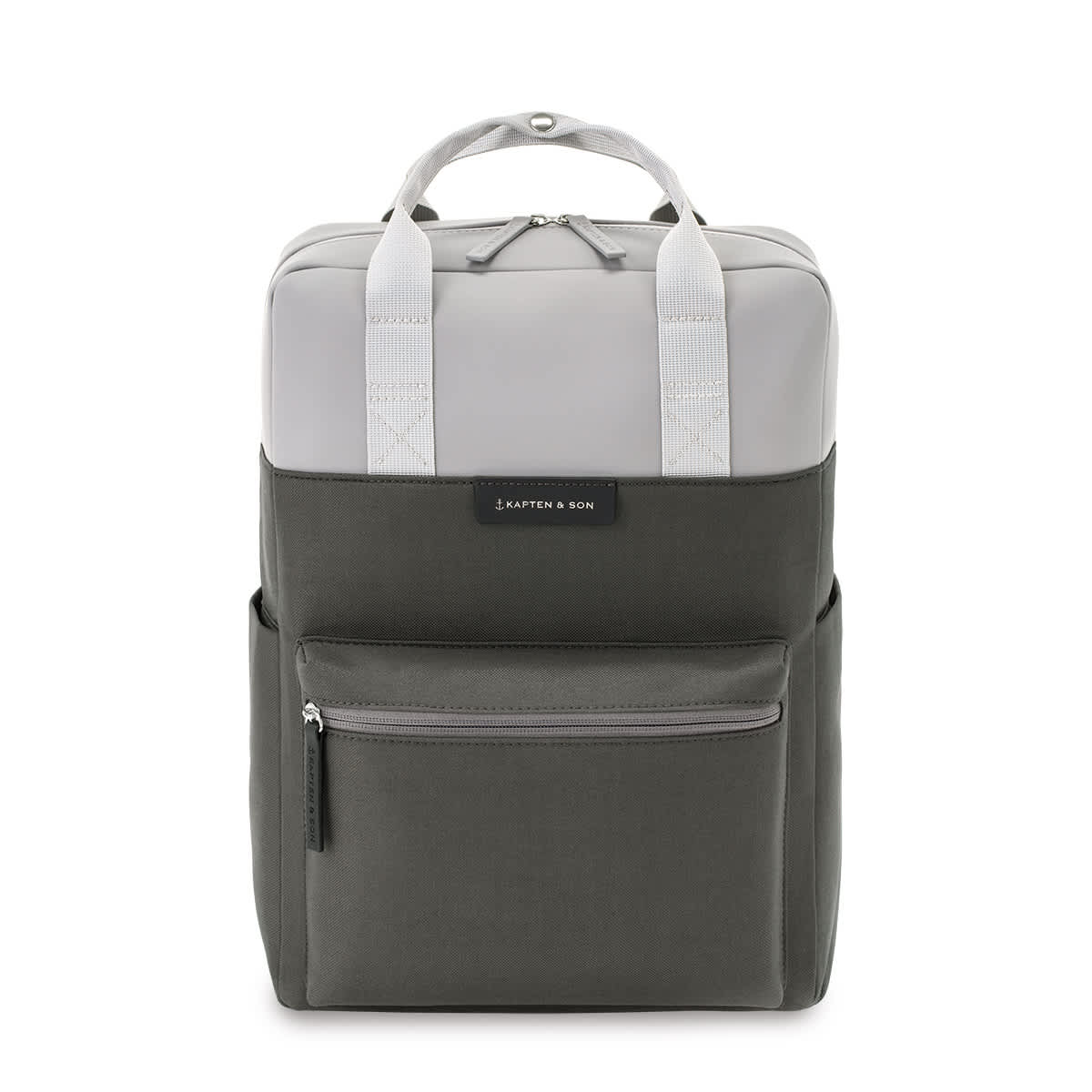 Bergen Grey Black Backpack - kapten & Son - South Africa