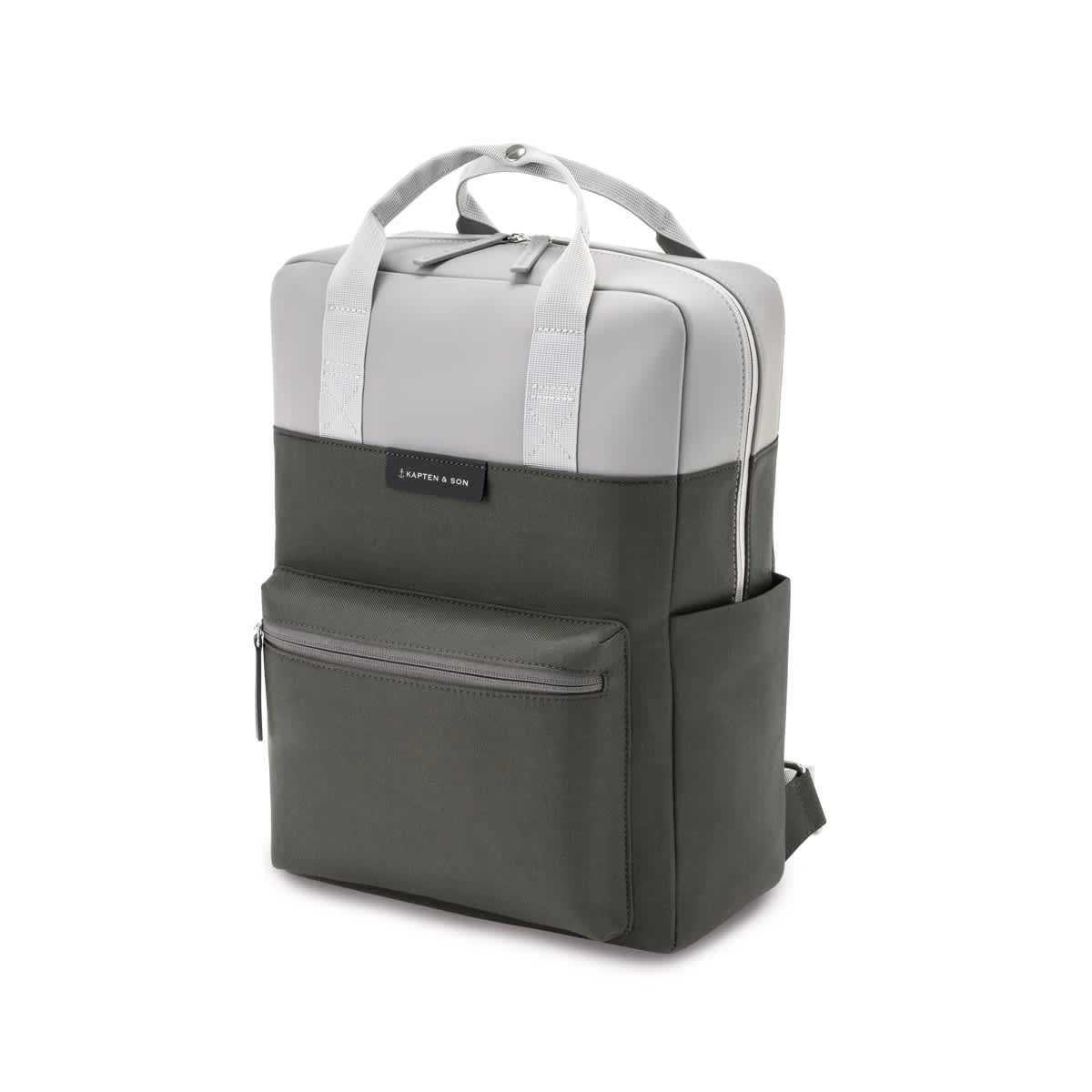 Bergen Grey Black Backpack - kapten & Son - South Africa