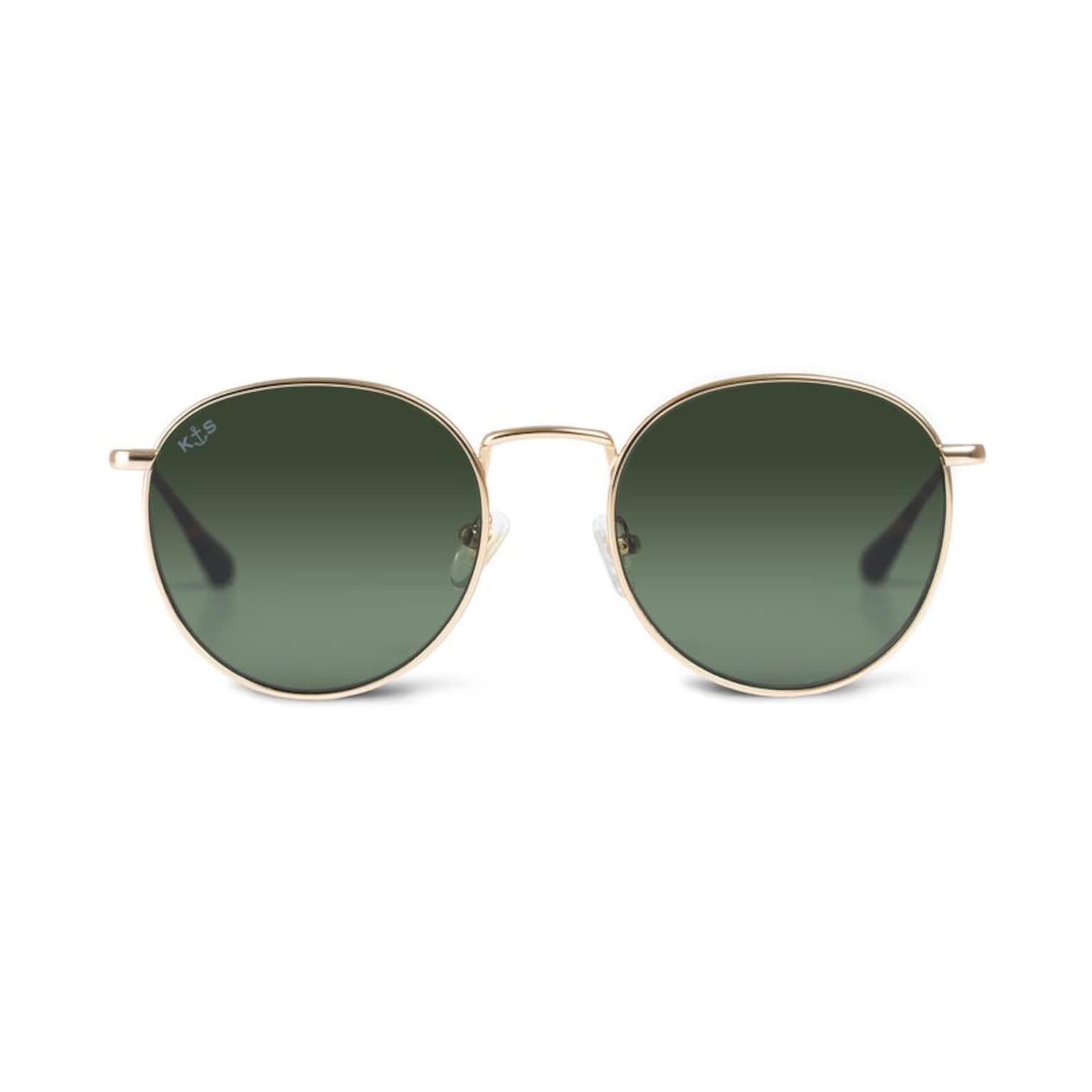 London Large Gold Green