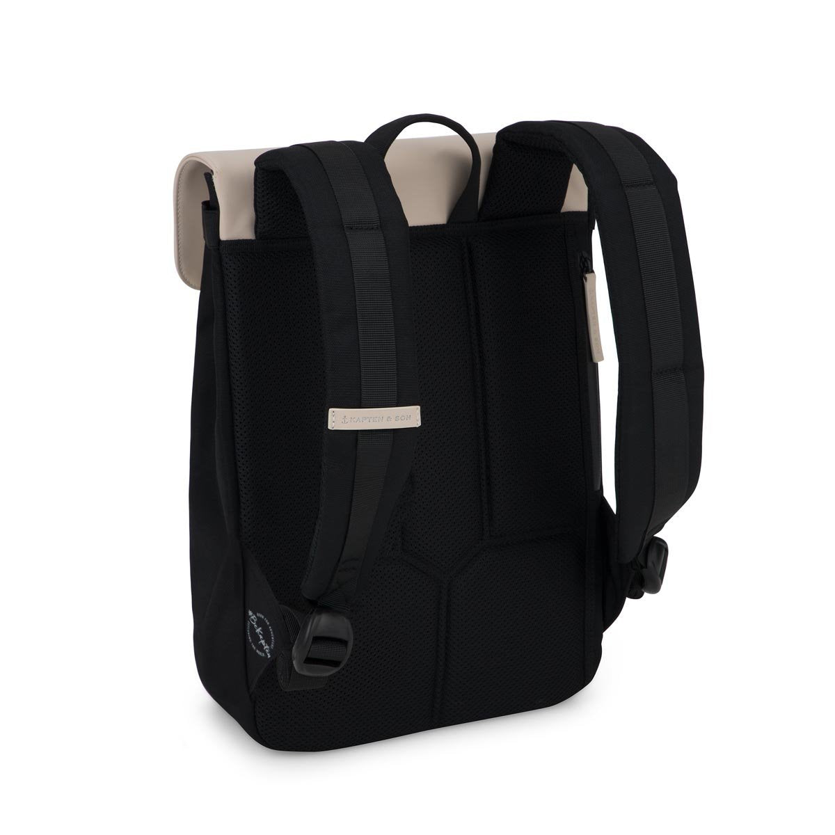 Fyn Cream Black Backpack - kapten & Son - South Africa