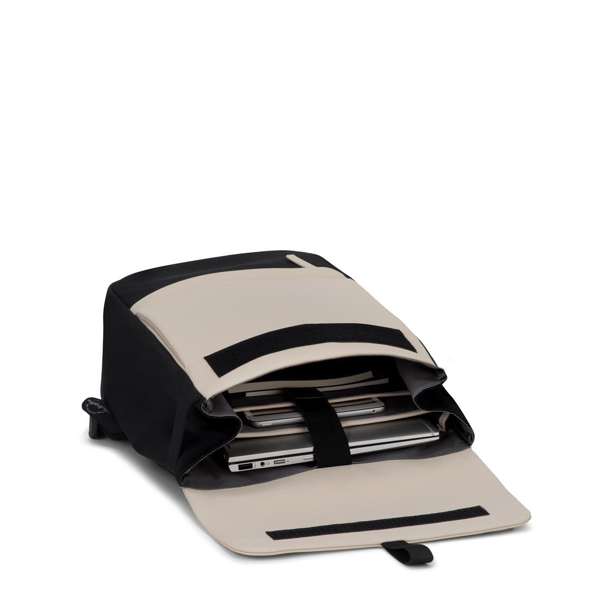 Fyn Cream Black Backpack - kapten & Son - South Africa