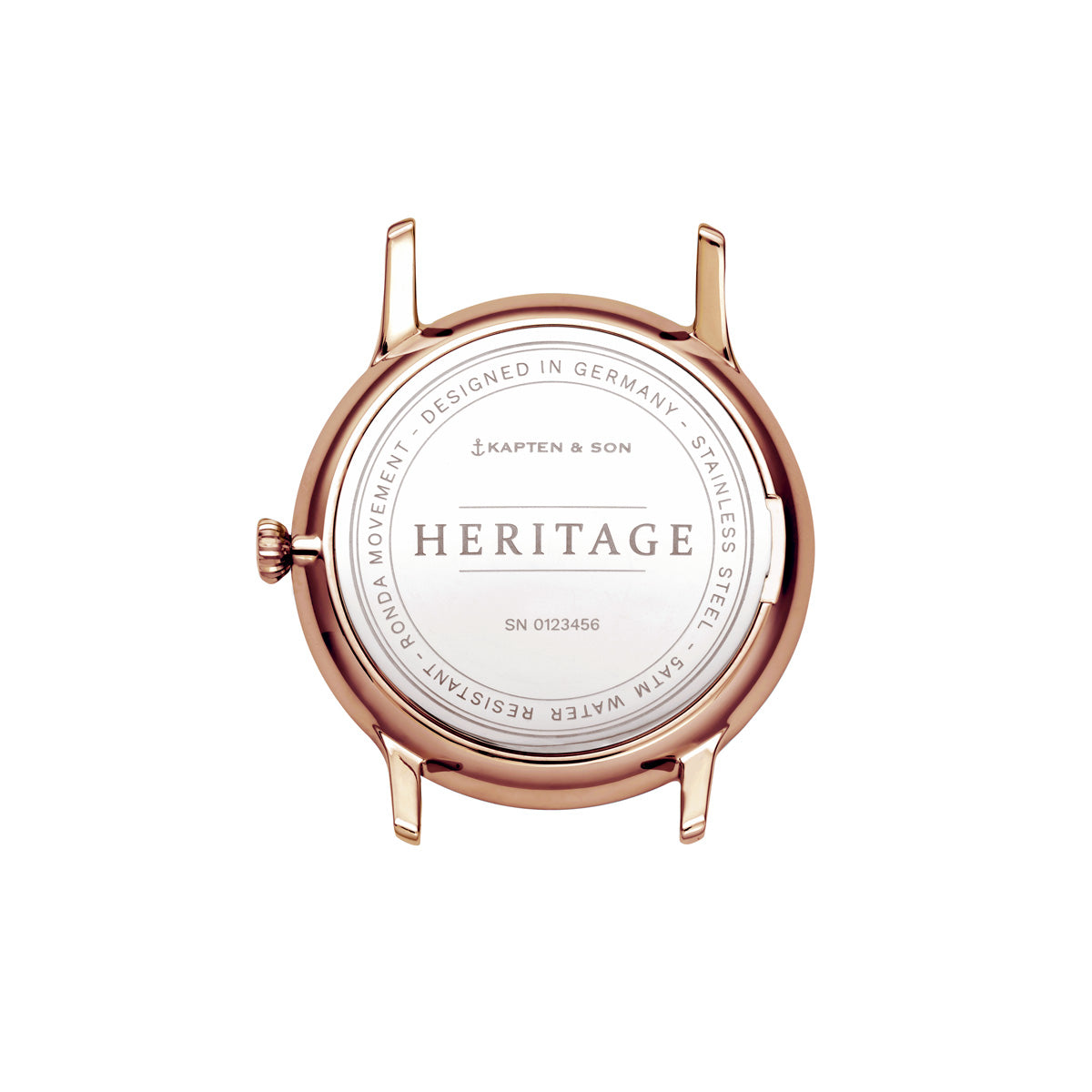 Heritage Black Mesh Watch - kapten & Son - South Africa