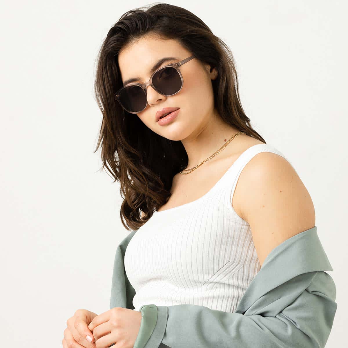 Nairobi Transparent Hazel Brown