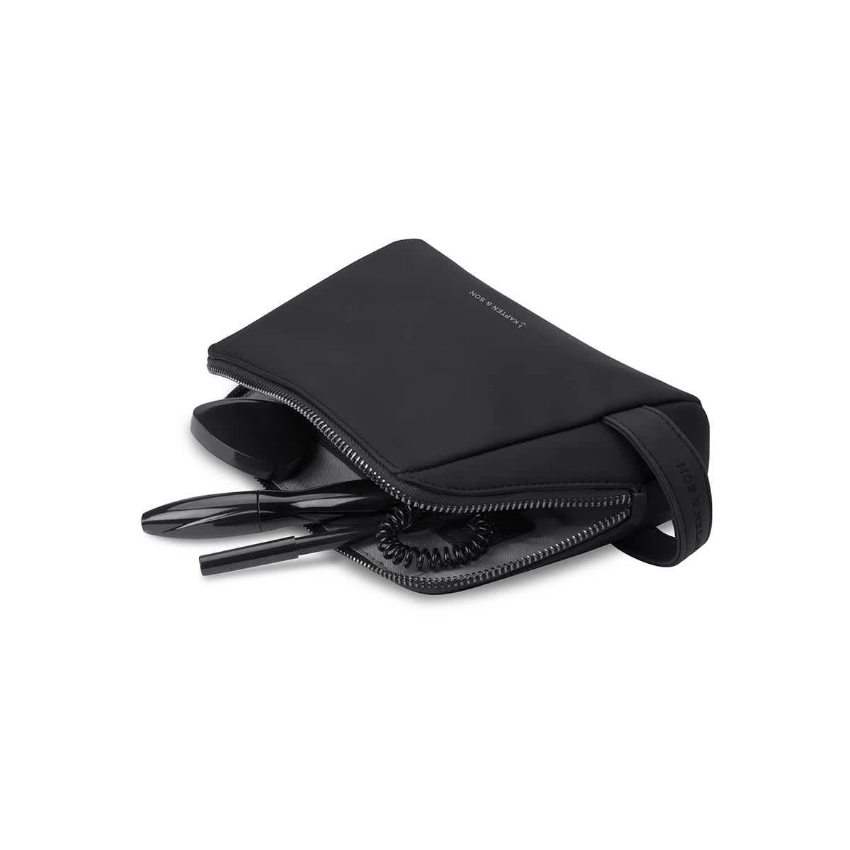 Trevi All Black Wallet - kapten & Son - South Africa