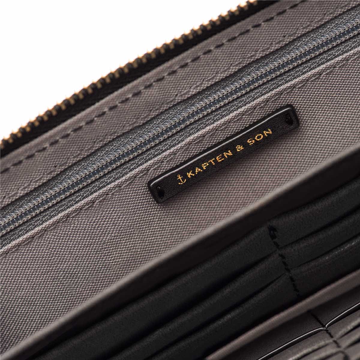 Louvre Black Wallet - kapten & Son - South Africa
