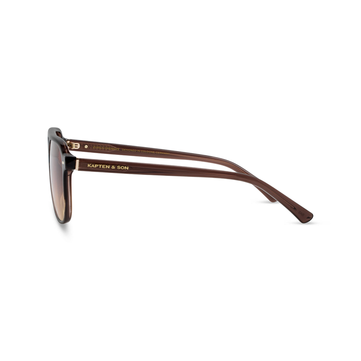 Zurich Oversize Mocha Gradient Brown