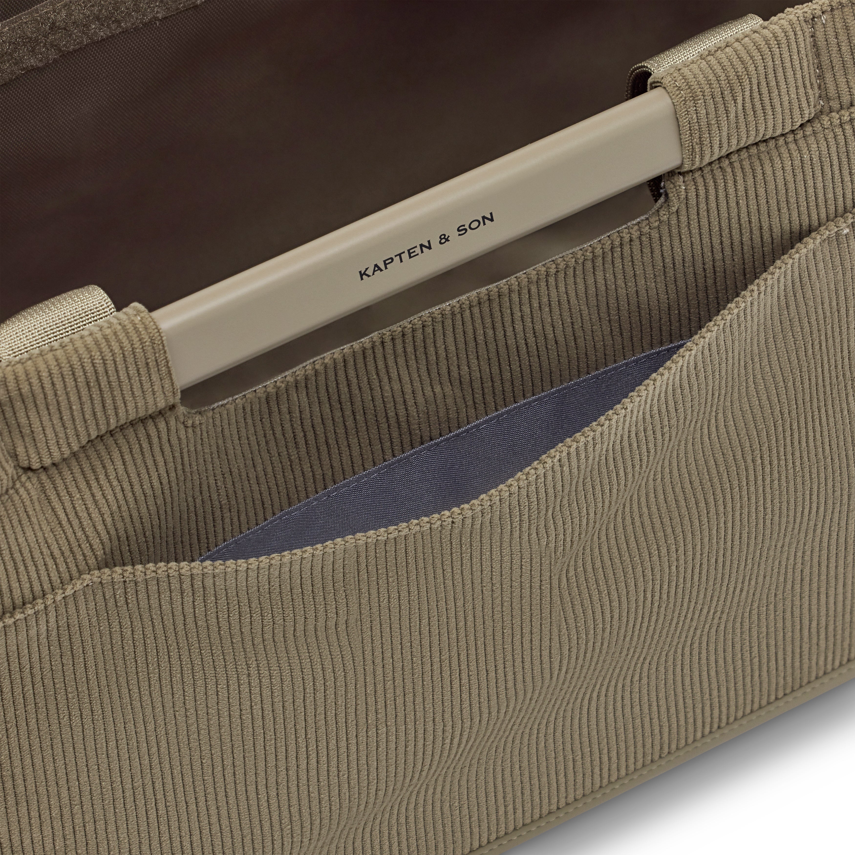 Vaasa Shopping Basket Cord Dusty Khaki