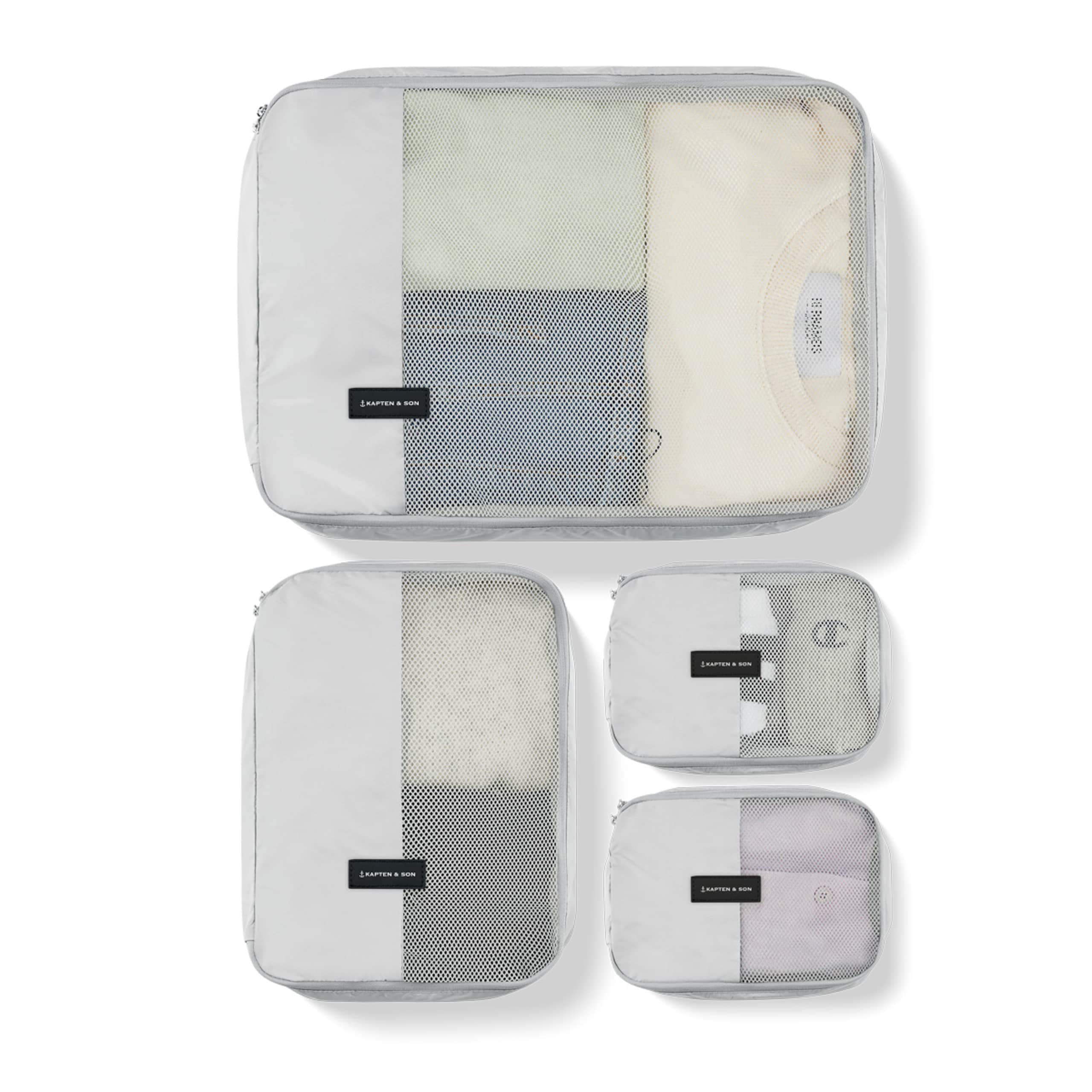 Packing Cubes Set Large: All Black