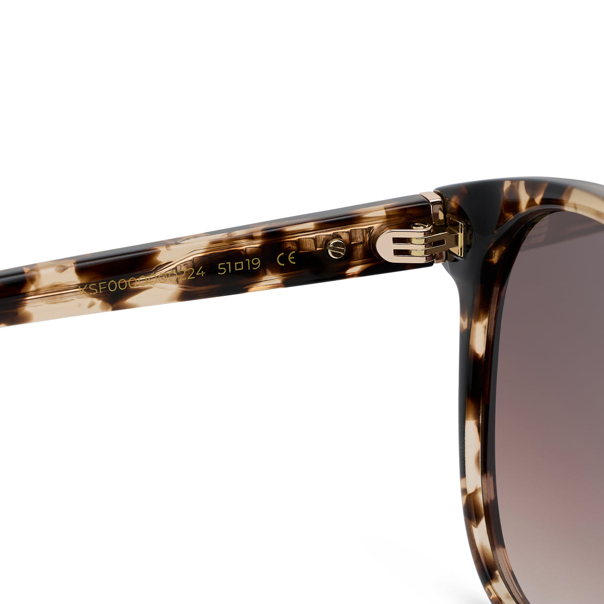 Nairobi Small Crystal Tortoise Brown