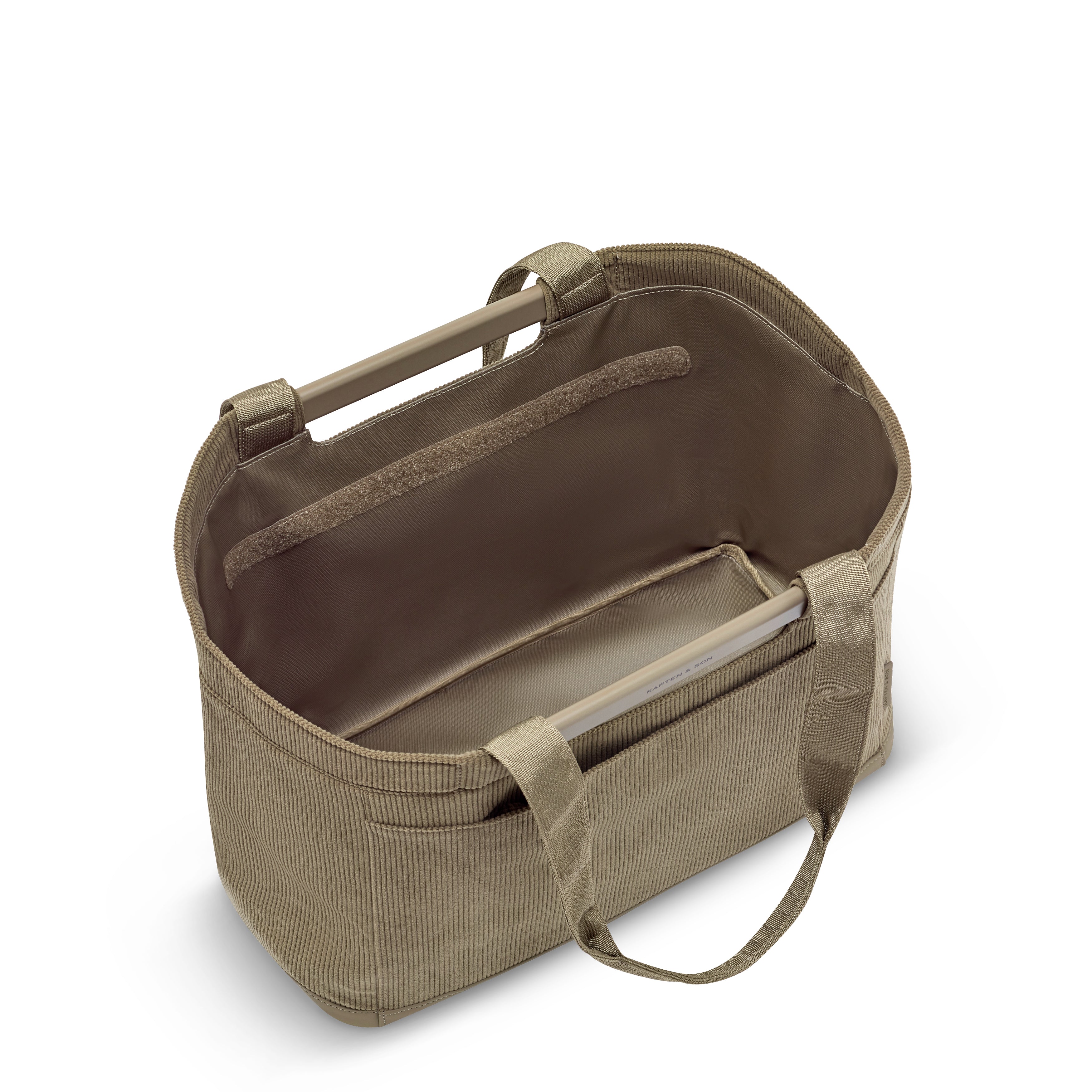 Vaasa Shopping Basket Cord Dusty Khaki