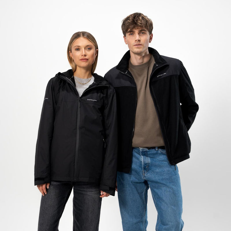 Everyday 2in1 Jacket All Black