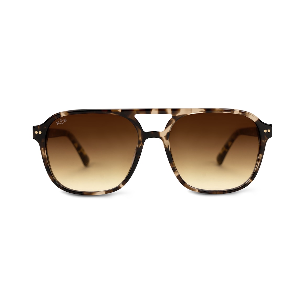 Zurich Oversize Crystal Tortoise Brown