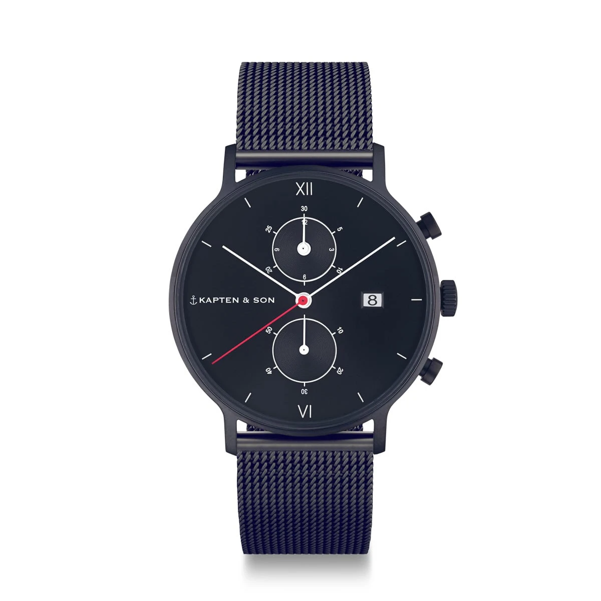 Chrono All Black Midnight Mesh