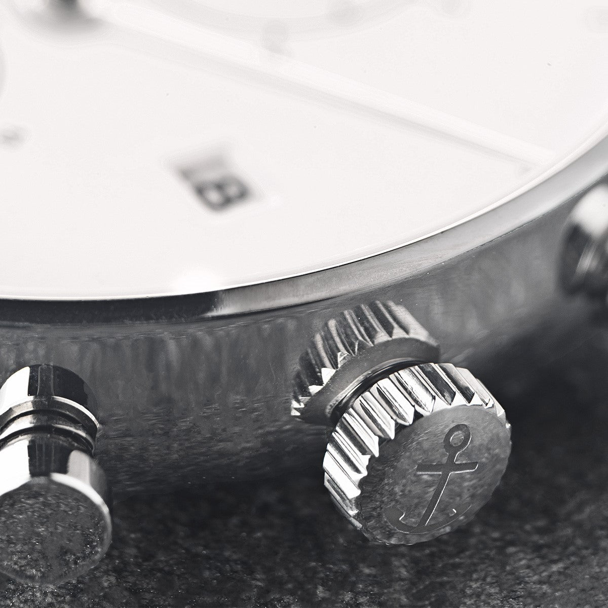 Chrono Small Silver "Rose Woven Leather" - kapten & Son - South Africa